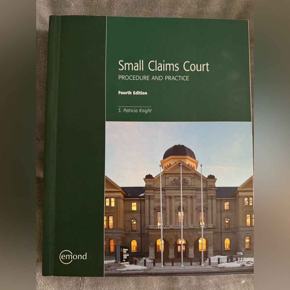 Small Claims Court Procedure and Practice